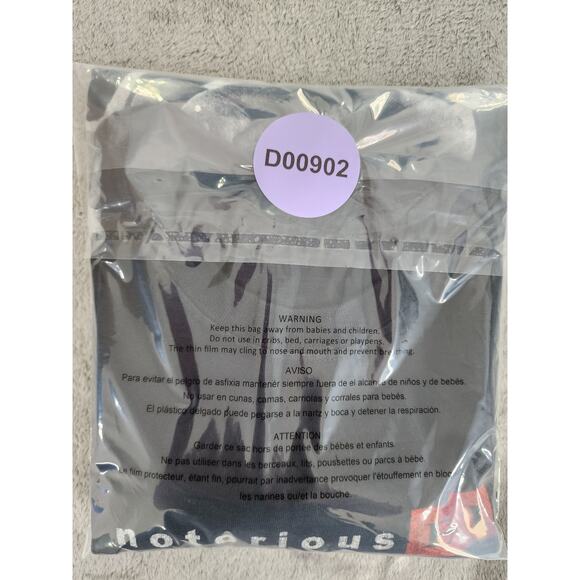 The Notorious BIG Biggie Smalls T-Shirt Size L Black Ready To Die Graphic Rap - Picture 7 of 7